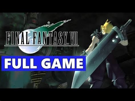 Final Fantasy 7 Full Walkthrough Gameplay .